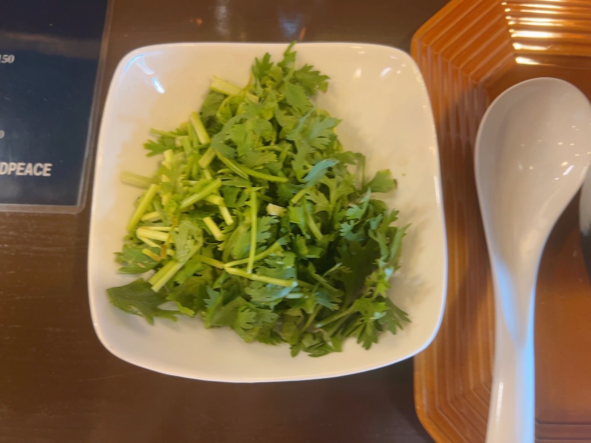 「東京華山椒®︎」のパクチー