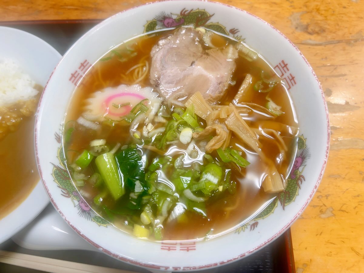 「ほそ島や」の中華ソバ