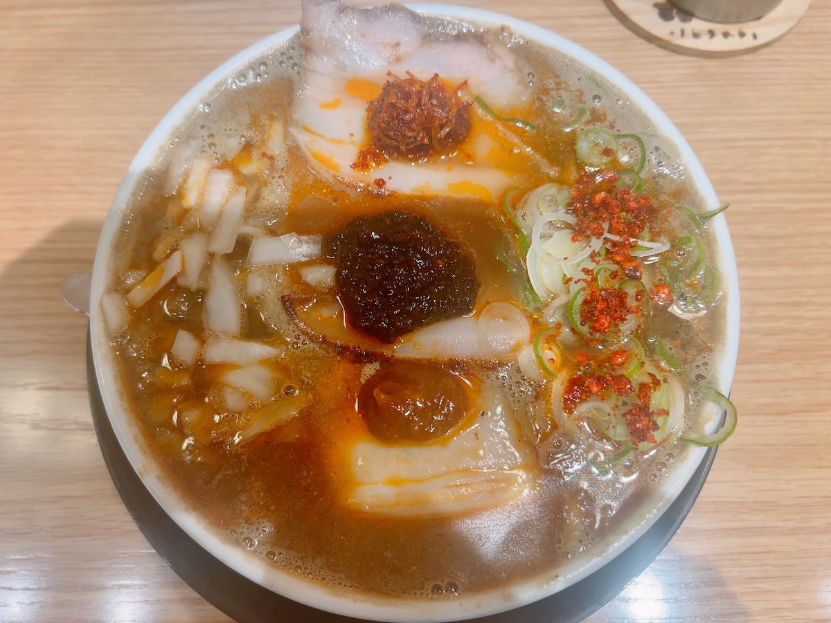 「津軽煮干 ひらこ屋」の辛ニボ TYPE-T